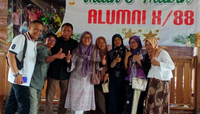 Dari Papua hingga Purbalingga, Alumni SMPN 10/88 Hadiri Halalbihalal di Malang